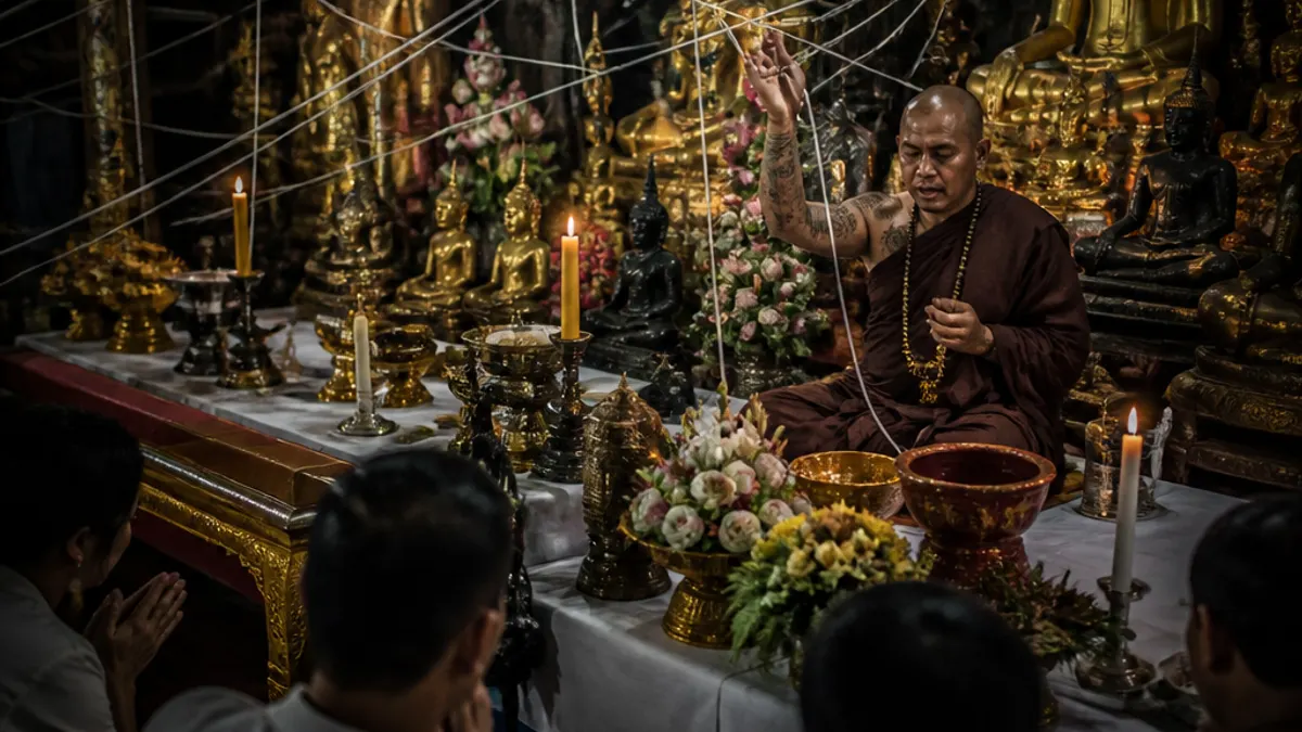 ภาพประกอบเรื่อง พิธีกรรมปลุกเสกพระเครื่อง: วิศวะกรรมจิตใจและการเปลี่ยนแปลงความเชื่อ